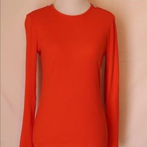 Ralph Lauren zip shoulder tee(small)